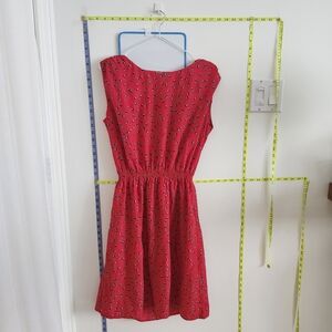 Catherine Malandrino Red Midi Dress